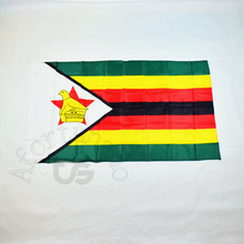 Zimbabwe 90*150cm bandeira zimbabwean bandeira 3x5 pé bandeira nacional para atender, desfile, festa. pendurado, decoração 2024 - compre barato