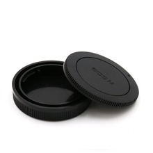 Camera Front Body Cap + Rear Lens Cap As R-F-4 For Canon EOS M EOSM M2 M3 Markii Markiii M10 Camera and EF-M Lens 2024 - buy cheap