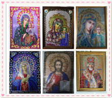 2019 HOT SALE 5D DIY 2019 Diamond Painting Cross Stitch  Religious IconS Diamond Embroidery Mosaic  Decoration CHRISTMAS Gift ZX 2024 - buy cheap