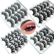 HBZGTLAD 1/5 pairs natural false eyelashes fake lashes long makeup 3d mink lashes eyelash extension mink eyelashes for beauty 2024 - buy cheap