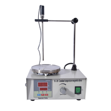 Agitador magnético 100-2000r/min 220v da temperatura constante do aquecimento da indicação digital dobro do misturador do laboratório de 1pc 85-2a 2024 - compre barato
