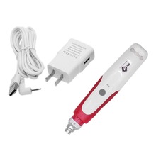 Derma Stramp Electric Pen Auto Micro Needle Roller Anti Aging Skin Therapy for Anti-Wrinkle Acne-treatment Essence-absorbing 2024 - buy cheap