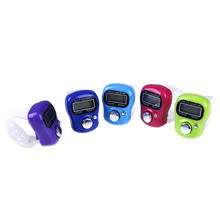 Electronic Digital LCD Finger Tally Counter Select Colour Golf Prayer Head Count 2024 - buy cheap