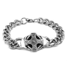 Pulsera clásica de motorista para hombre y niño, brazalete de acero inoxidable con nudo celta, Motor, 354B, venta al por mayor 2024 - compra barato