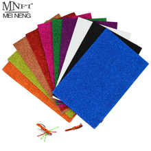 MNFT 10Pcs Random Color Flash Float Foam Sheet 20*30cm 1.8mm Fly Tying Foam Sheets Paper Beetle Caddis Fly Tying Material 2024 - buy cheap