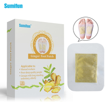 Sumifun 12Pcs/Box Ginger Detox Foot Patch Bamboo Vinegar Pads Improve Sleep Beauty Health Care Slimming Plaster K03001 2024 - buy cheap
