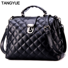 TANGYUE Luxury Women Leather Handbags Women's Shoulder Bag Female Messenger Bag Women's Crossbody ladies femme sac a main 2018 2024 - buy cheap