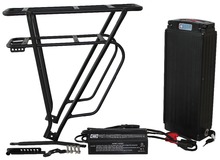 ConhisMotor, фара для электровелосипеда в 48 V задний багажник для велосипеда с Батарея чехол (без ячейку и зарядное устройство) электрический жира, фара для электровелосипеда 2024 - купить недорого