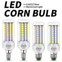 E27 LED Corn Light E14 Candle Bulb LED 3W 5W 7W 9W 15W GU10 LED Lamp 220V Light Bulb 5730 SMD Chandelier Bombillas Home Lighting 2024 - buy cheap