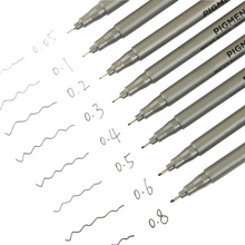 2 Pcs Micron Pen Variety Of Pen Tip Size Micro-line Ultra-fine Ink Pen Permanent Art Mark Comic Cartoon 2024 - buy cheap