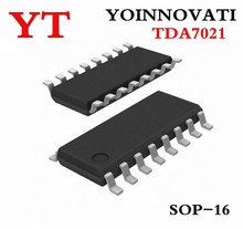 Circuito de radio FM TDA7021 para IC (TDA7021T), mejor calidad, 10 unids/lote 2024 - compra barato