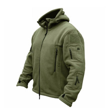 Мужская Военная тактическая куртка ZOGAA, мягкая флисовая куртка в армейском стиле, теплая спортивная куртка для охоты, походов, спортивные куртки с капюшоном, 2019 2024 - купить недорого