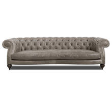 Античный одной диван мягкая Деревенский Кожаный старый диван в стиле 2024 - купить недорого
