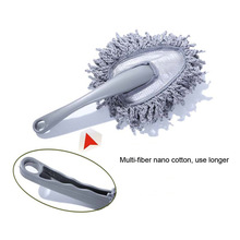 5pcs High quality Multi-functional Car Duster Cleaning Dirt Dust Clean Brush Dusting Tool Mop Gray Home Clean Tool 2024 - buy cheap