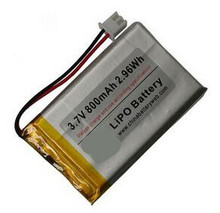 Free shipping 2pcs/lot 334348 800mAh 3.7V polymer lithium battery li-ion rechargeable battery 2024 - buy cheap