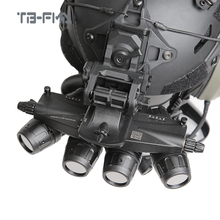 FMA-Casco táctico AN/AVS10, gafas DE visión nocturna, NVG, modelo DUMMY TB1319 BK/DE 2024 - compra barato