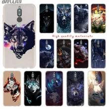 Fierce Snow Wolf cover Soft Silicone Cases For Huawei Mate 10 Lite 10 20 Lite Pro 20X S Y5 2017 Y9 2018 2019 NOVA 3 3i 4 y7 2024 - buy cheap
