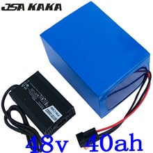 48v 1000w 1500w 2000w батарея 48V 40AH Электрический велосипед батарея 48V 40AH электрический скутер батарея 48V литиевая батарея с зарядным устройством 2024 - купить недорого