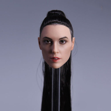 Wonder Girl-modelo de cabeza de Gal Gadot a escala 1/6, con pelo largo liso para figura de Acción Femenina de 12 pulgadas 2024 - compra barato