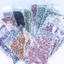 20000pcs/bag 2mm Acrylic Round Rhinestones Nail Decoration 12Colors Nail Art Decor Gems Stones 3D Flatback Nail Beads Decoration 2024 - buy cheap