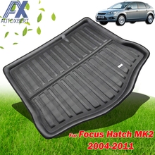 Capa protetora para tapete, forro traseiro, para ford focus mk2, hatchback, 2005, 2006, 2007, 2008, 2009, 2010 2024 - compre barato