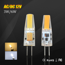 Dimmable G4 LED Lamp 12V AC/DC COB Bulb Light 3W 6W High Brightness G4 COB Spot Light For Chandelier Lamps Replace Halogen LED 2024 - buy cheap