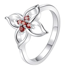 Bonito flor de prata banhado a moda Jewerly mulheres e homens, / Bhzlmqhj RMFQUYDI 2024 - compre barato