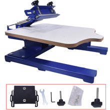 1pc SPE-11TX one blue color manual screen printing machine clothes printing machine that can print multiple patterns 2024 - buy cheap