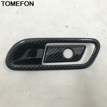 TOMEFON-caja de almacenamiento para Audi Q5 FY 2018 2019, moldura, moldura, accesorios exteriores, ABS, cromo 2024 - compra barato