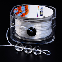 DIY Crystal Beading Stretch Elastic Thread Cord with Box Transparent Clear Round Beading Wire/Cord/String Jewelry Making 2024 - buy cheap