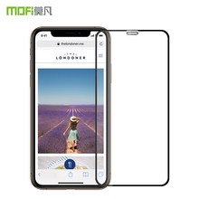 Protector de pantalla de vidrio templado 2.5D para iPhone, película protectora MOFi Original para iPhone XR 2024 - compra barato