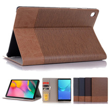 Business Case For Samsung galaxy tab a 2019 10.1 T510 T515 PU Leather Tablet cover for samsung Tab A 10.1 2019 Stand Case Capa 2024 - buy cheap