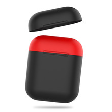 Estojo de fone de ouvido airpods ultrafino, capa protetora de silicone para fones de ouvido sem fio apple, acessórios 2024 - compre barato