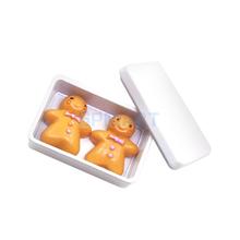 Cute 1:12 Dollhouse Miniature Mini Alloy Biscuit Box with Cookies for Furniture Decoration Accs Children Kids Toys 2024 - buy cheap