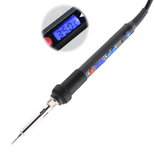 90W Digital Electric Soldering Iron Tool Lead-free Temperature Adjustable Mini Soldering Station Backlight LCD AC220V 2024 - buy cheap
