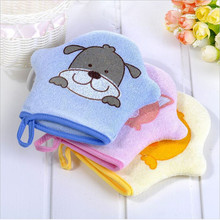 Best Selling Cute Baby Bath Sponge Cartoon Super Soft Cotton Brush Rubbing Towel Ball New Arrival Bath Gloves Baby Bath Brushes 2024 - buy cheap