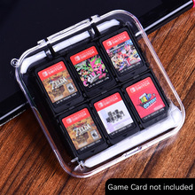 Game Card Case for Nintendo Switch Transparent 12-in-1 Game Storage Case Protective Card Holder for Nintend Switch NS 2024 - buy cheap