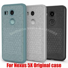 For LG Nexus 5X 6P Leather Original Case Official back Cover For LG Google Nexus5X TPU+Leather Case with retail box wholesale 2024 - buy cheap