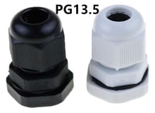 10PCS P68 PG13.5 6-12MM Waterproof Nylon Cable Gland No Waterproof Gasket Plastic Cable Connector 2024 - buy cheap