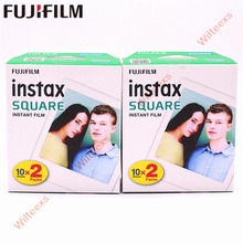 Fujifilm Instax Square Instant white edge 2 boxes Films 20 Sheets for Instax square SQ10 Hybrid format share sp-3 SQ camera 2024 - buy cheap
