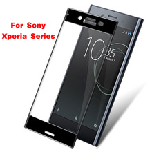 Tempered Glass For Sony Xperia XA1 XA2 XZ2 XA Ultra XZ1 Compact Case For Soni Experia XA1 Plus XZ Premium X Performance XZS Film 2024 - buy cheap