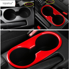 Lapetus Accessories Fit For Mazda CX-3 CX3 2015 - 2021 Center Front Water Cup Holder Decoration Molding Cover Kit Trim 2024 - buy cheap