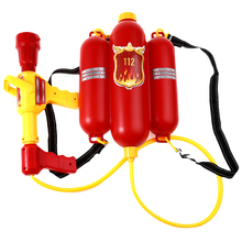 Children Pullng Type Backpack Fire Extinguisher Shaped Squirt Water War Game for Kids/Baby Beach Swimming Pool Toy 2024 - buy cheap