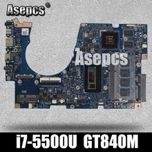 Asepcs UX303LB Laptop motherboard For Asus UX303LB UX303LNB UX303LN UX303LA UX303L Test original mainboard4G RAM I7-5500U GT840M 2024 - buy cheap