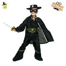 Menino das crianças bandido cosplay traje desempenho natal & halloween festa bandit roupas para crianças menino 2024 - compre barato