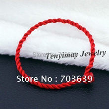 Wholesale 50pcs Cheap Red, Black Chinese Lucky Bracelet Free Shipping 2024 - buy cheap