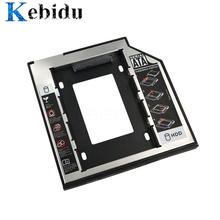 Kebidu Universal Aluminum 2.5 2nd 9.5mm Ssd Hd SATA Hard Disk Drive HDD Caddy Adapter Drive Optical Bay For Cd Dvd Rom 2024 - buy cheap