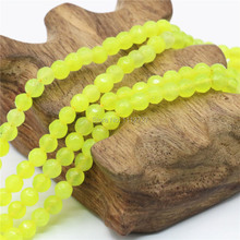 4mm Accessories Lemon Malay Chalcedony Beads Loose DIY Semi Finished Stone New Jewelry Making Design Women Girls Christmas Gifts 2024 - buy cheap