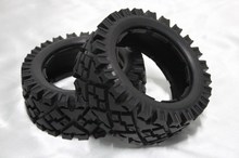 5B Rear All Terrain Tire Set tyres x 2pcs for 1/5 Baja 5B without inner foam Free shipping 2024 - buy cheap