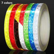 Bicycle Accessories Reflective Bicycle Stickers Adhesive Tape For Bike Safety White Red Yellow Reflective Bike Stickers 2024 - buy cheap